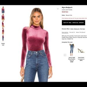 Lovers and Friends Myra Bodysuit